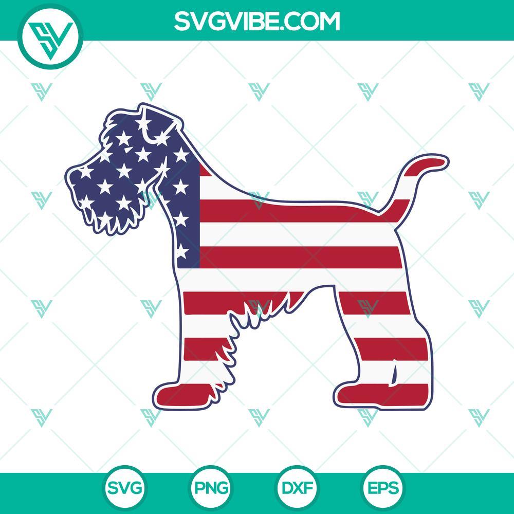 airedale terrier dog american flag svg american flag patriotic dog svg funny 4th of july svg png dxf eps 5 mockup