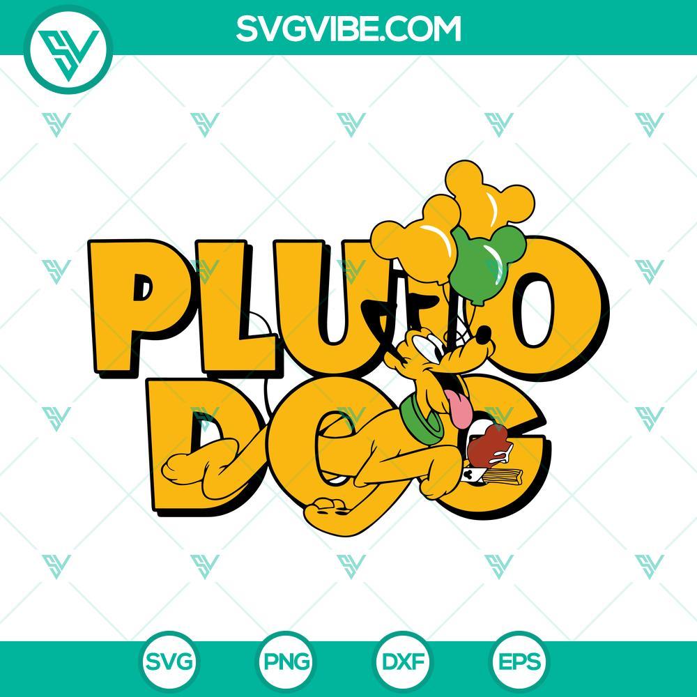 pluto dog svg mickey s dog svg walt disney character svg png dxf eps cricut 8 mockup