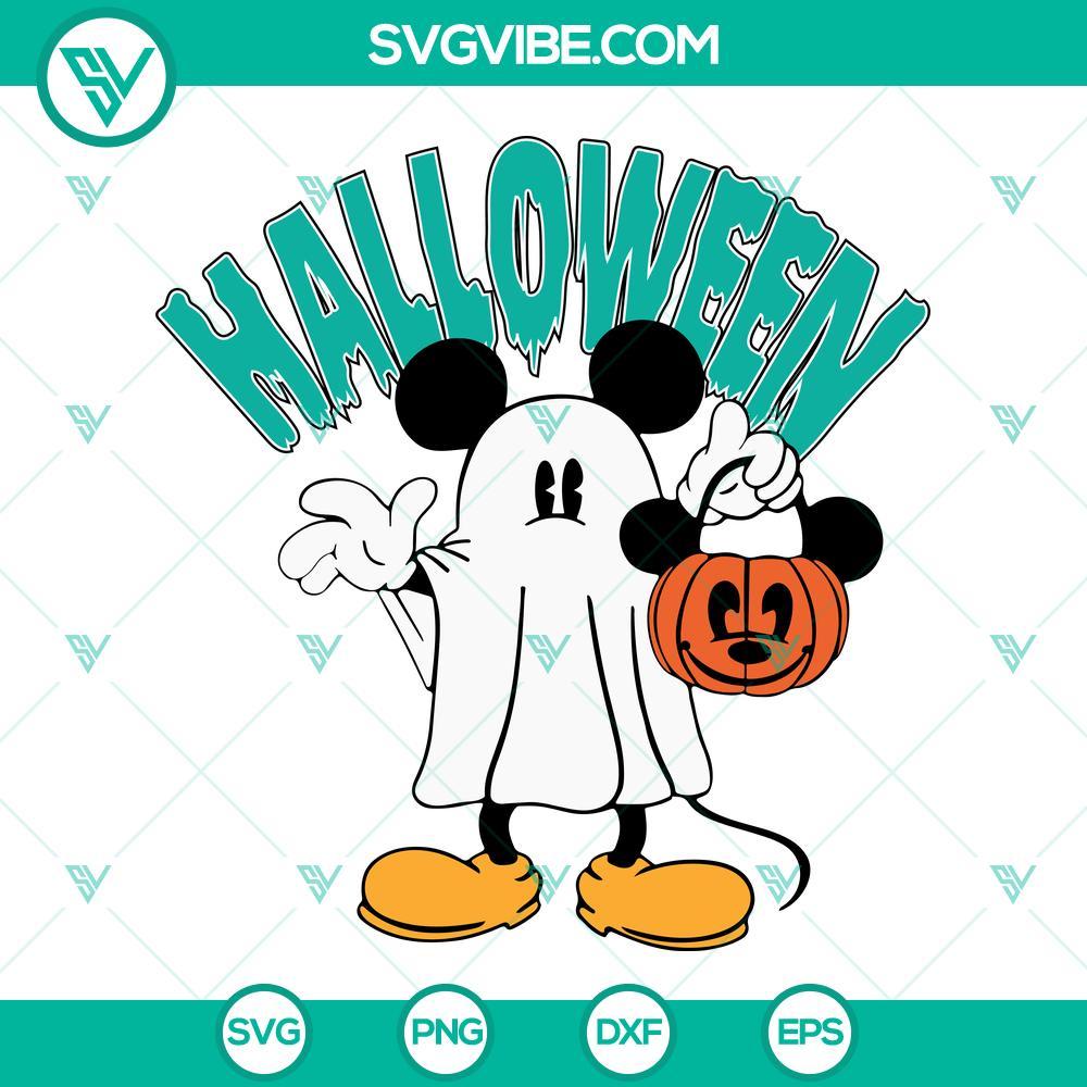 halloween mickey ghost pumpkin svg mickey halloween svg pumpkin mouse ears svg 4 mockup