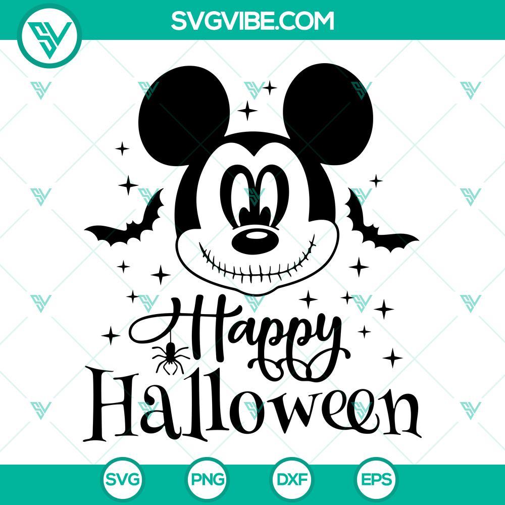 jack skellington mickey happy halloween svg jack skellington svg mickey halloween svg 8 mockup