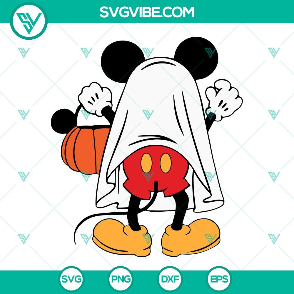 mickey ghost halloween svg mickey pumpkin svg disney halloween svg 3 mockup