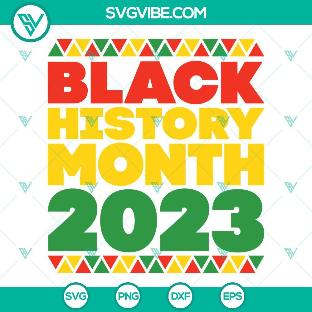 black history month 2023 svg black pride svg black lives matter svg png dxf eps cricut 1 mockup