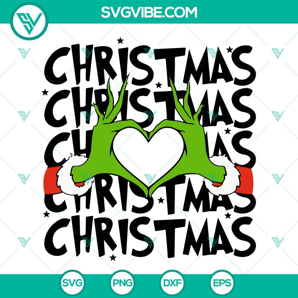 christmas grinch hand svg grinch heart hands svg grinch christmas svg 8 mockup