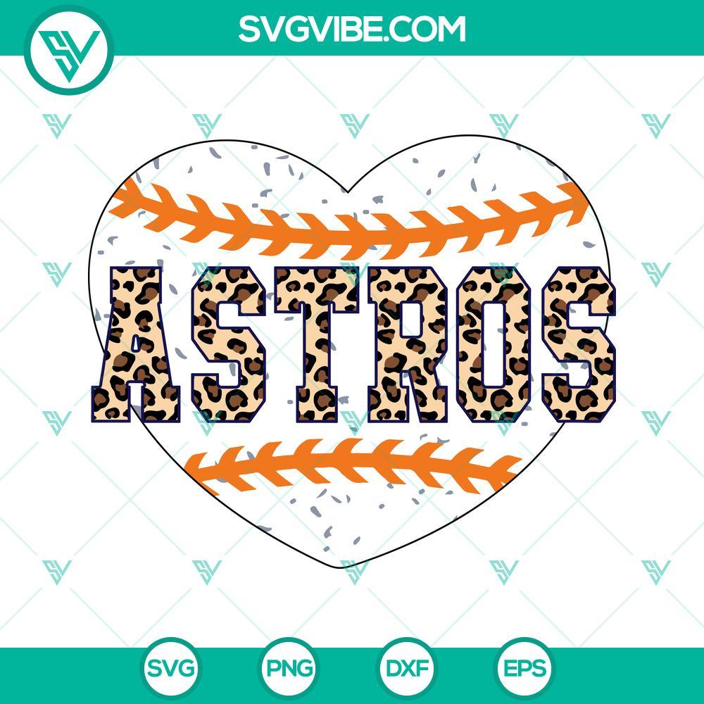 leopard astros baseball svg png dxf eps cricut silhouette 4 mockup