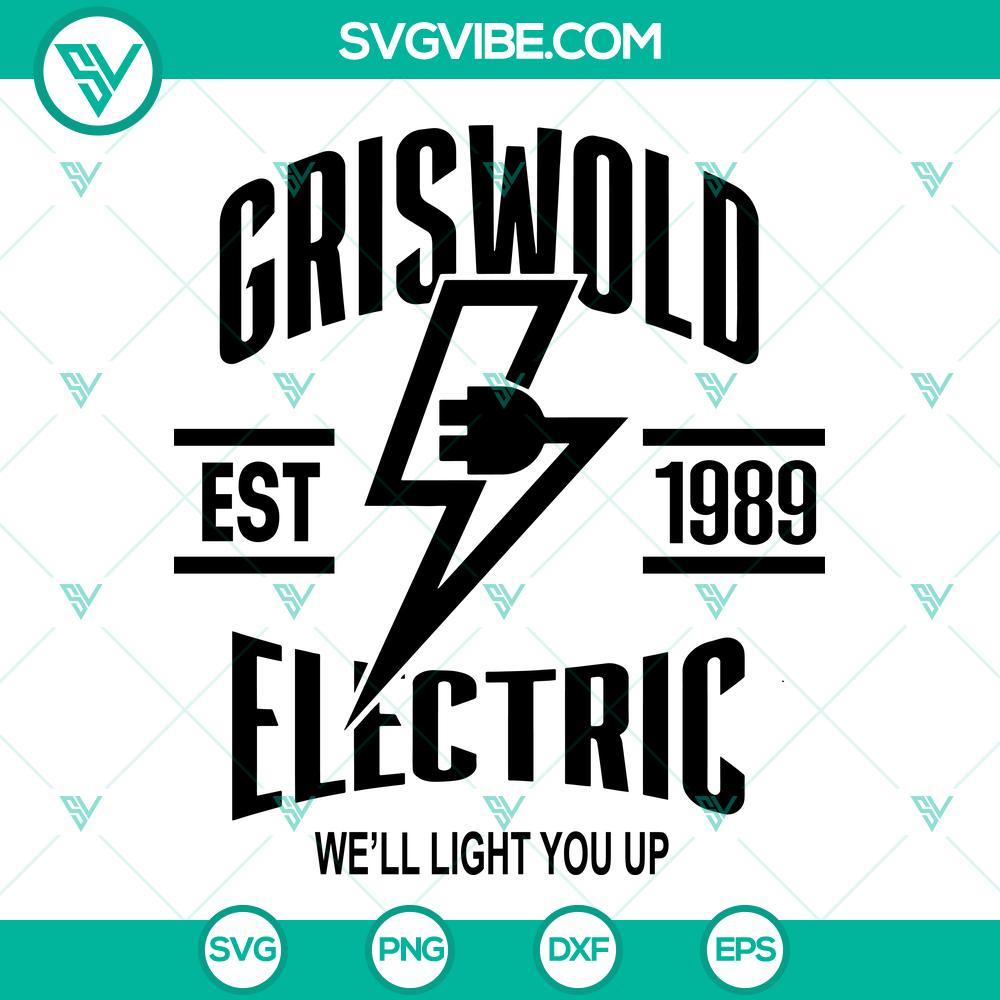 griswold electric co svg clark griswold svg christmas vacation svg christmas movie svg 3 mockup