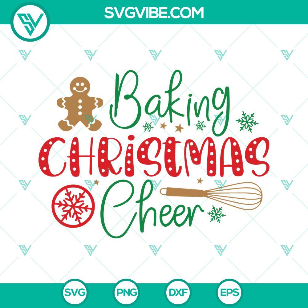 baking christmas cheer svg png dxf eps cut files cricut silhouette 9 mockup