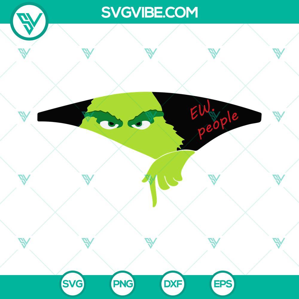 ew people svg grinch face svg christmas svg 1 mockup