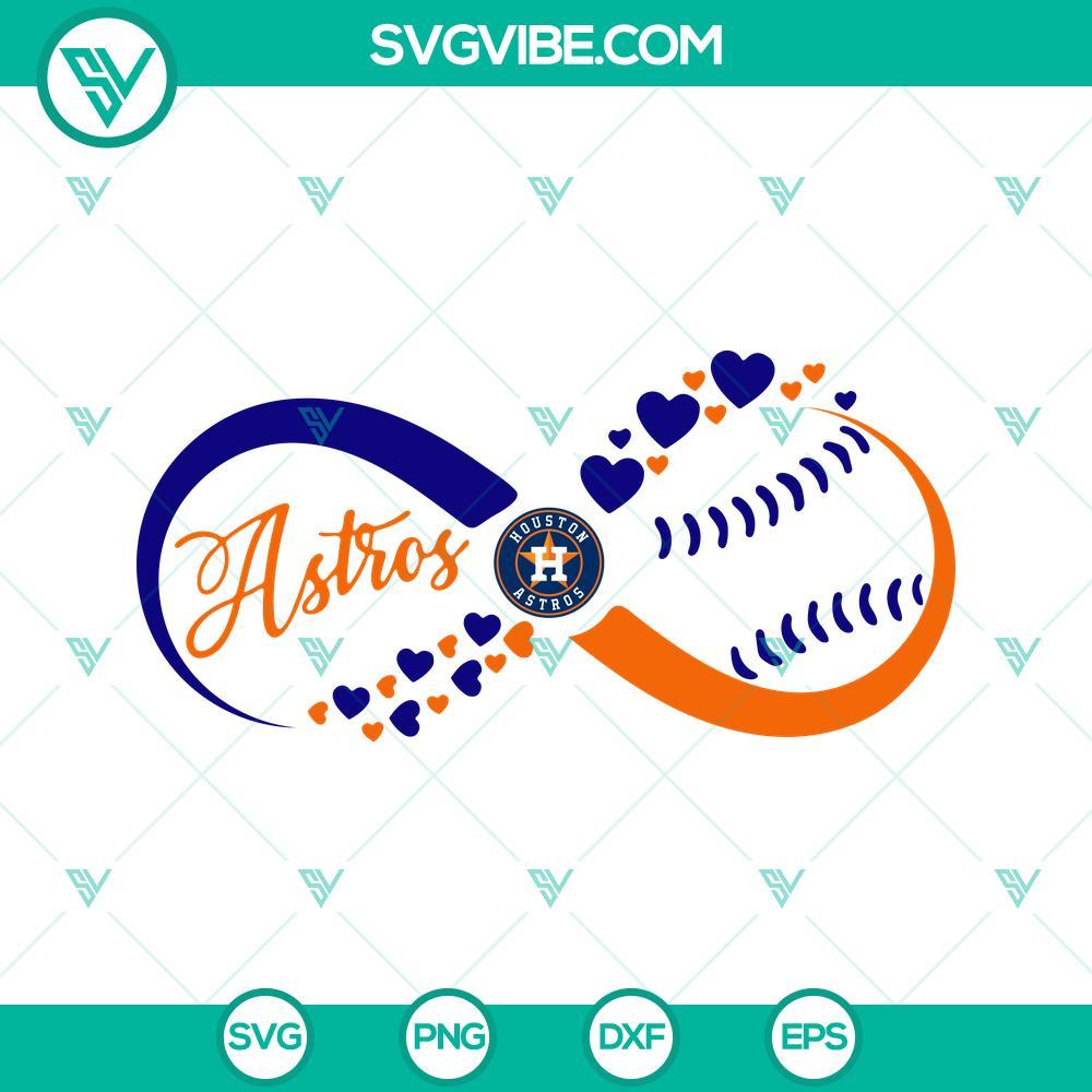 houston astros baseball hearts infinity svg png dxf eps cut files 2 mockup