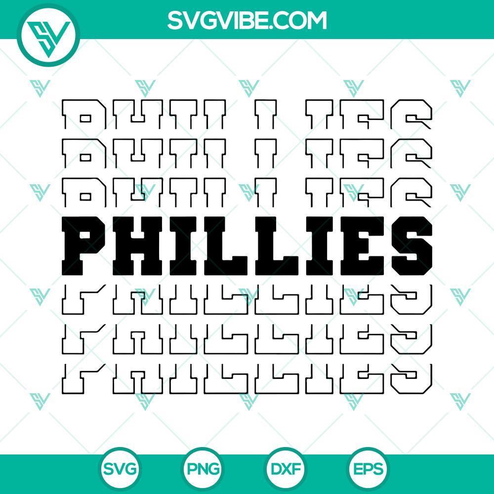 phillies svg phillies baseball svg phillies mascot svg school spirit svg 2 mockup