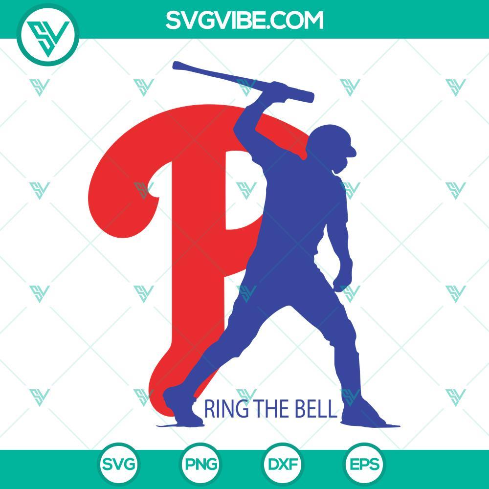 phillies p ring the bell svg philadelphia phillies svg phillies baseball svg 5 mockup