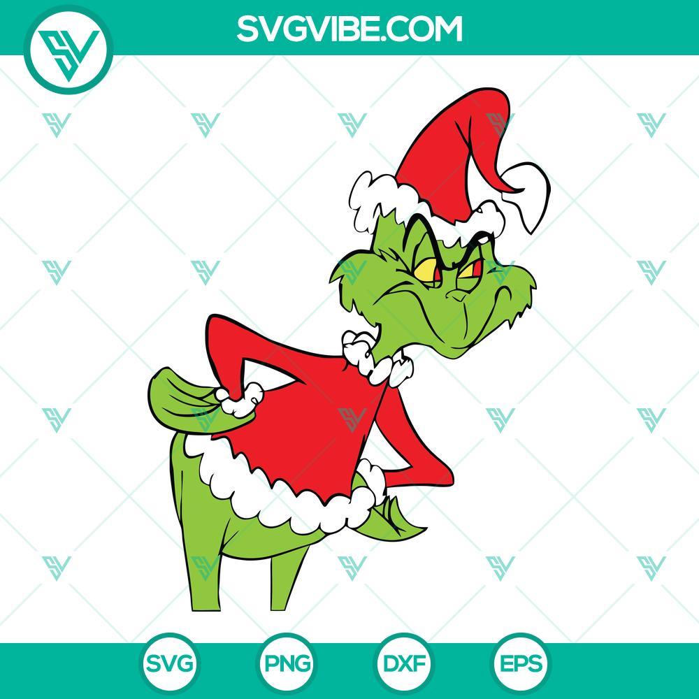 grinch christmas svg dxf eps png digital download 5 mockup