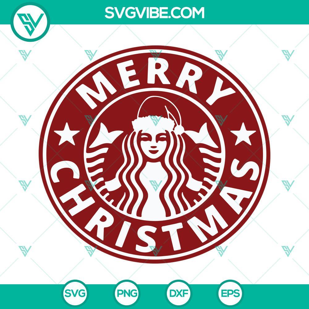 starbucks logo santa hat christmas svg merry christmas starbucks cup svg christmas starbucks logo svg 9 mockup