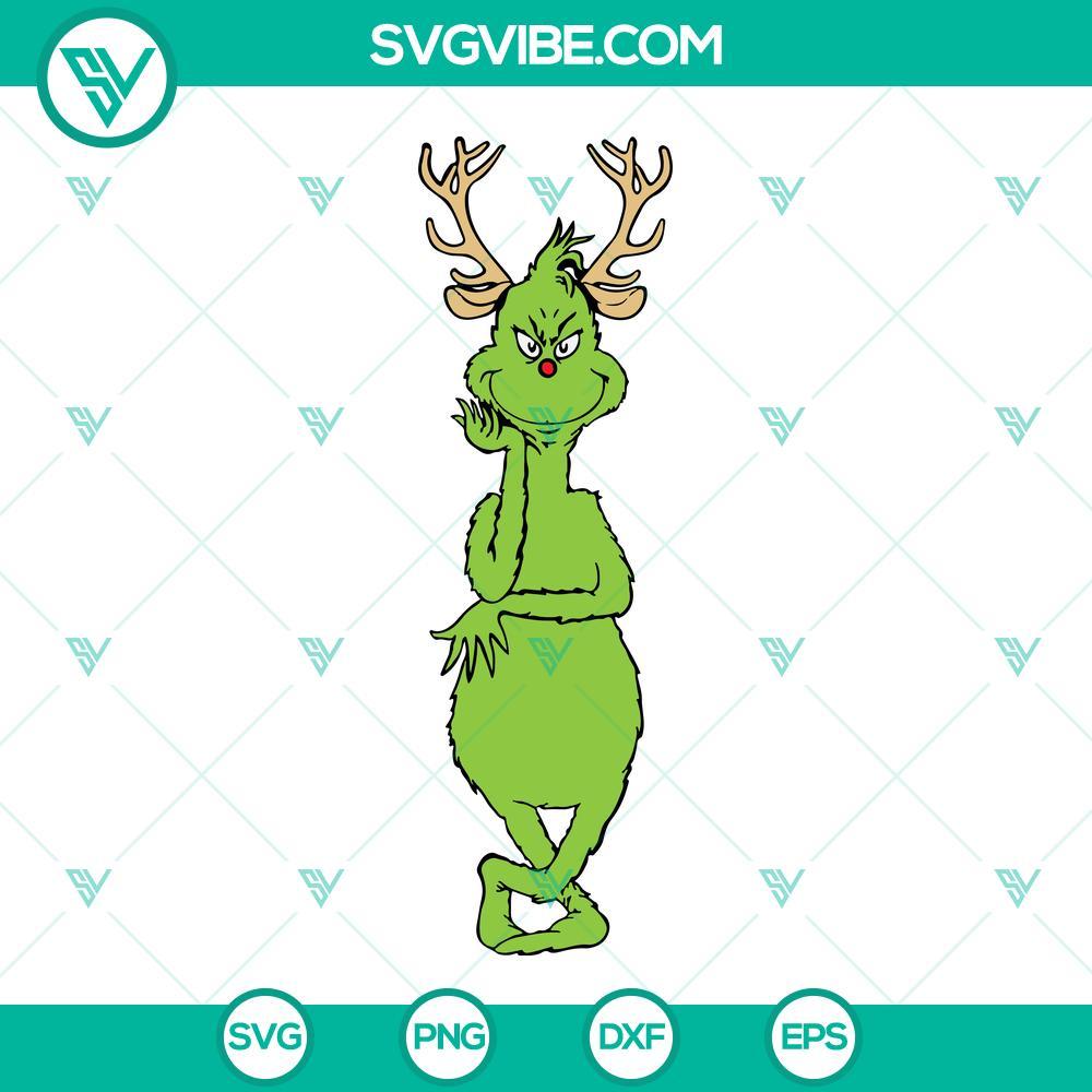 the grinch svg grinch svg dxf eps png cricut silhouette vector clipart 6 mockup