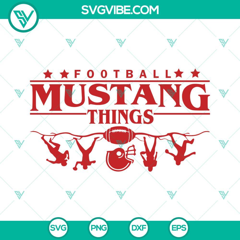 mustang svg football mustang things svg school spirit svg mustang team svg png dxf eps cricut cut file 4 mockup