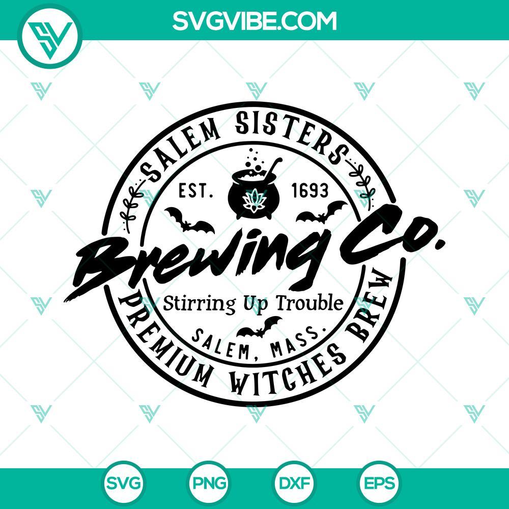 salem sisters brewing co svg hocus pocus svg premium witches brew svg halloween shirt svg 1 mockup