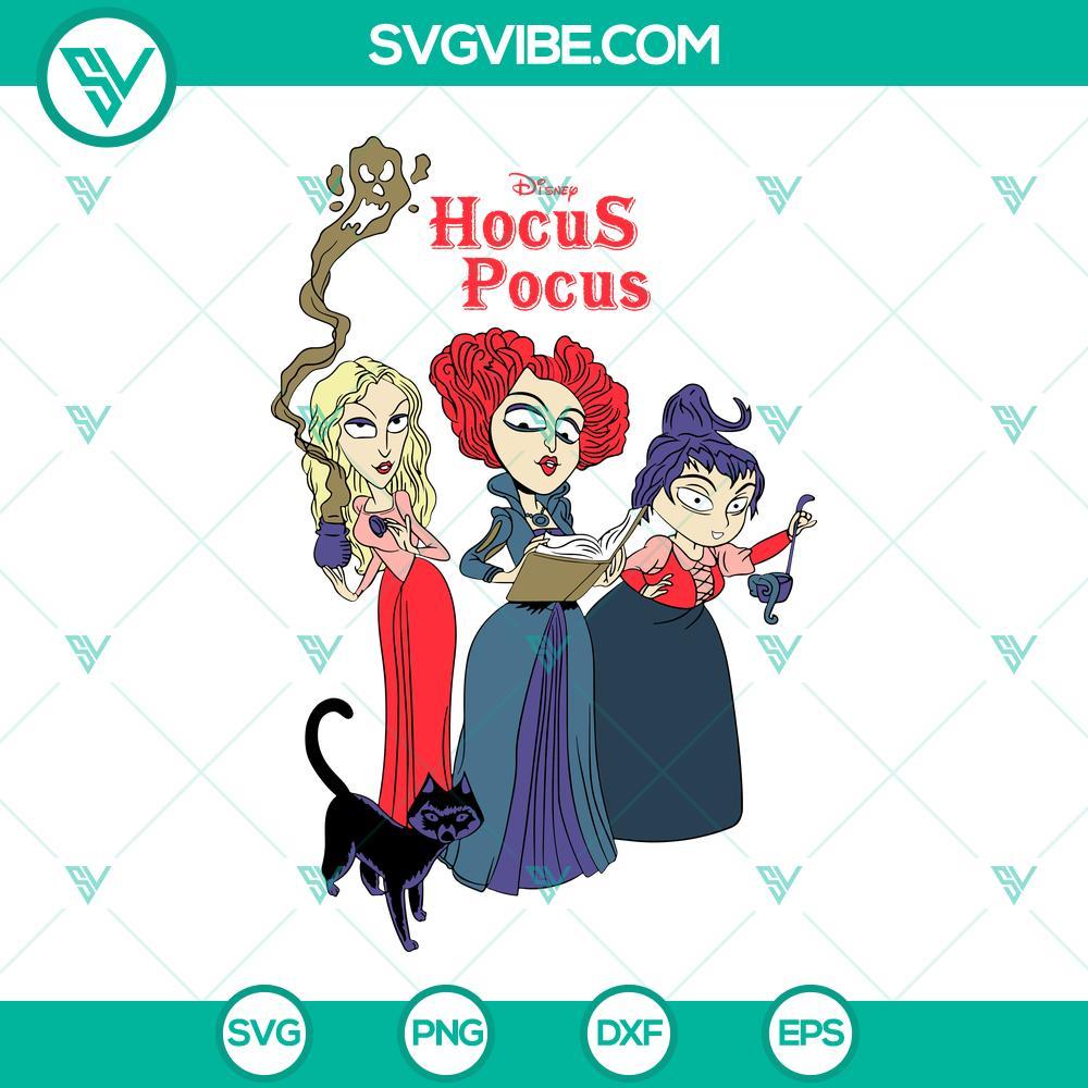 hocus pocus svg png dxf eps cut files 6 mockup