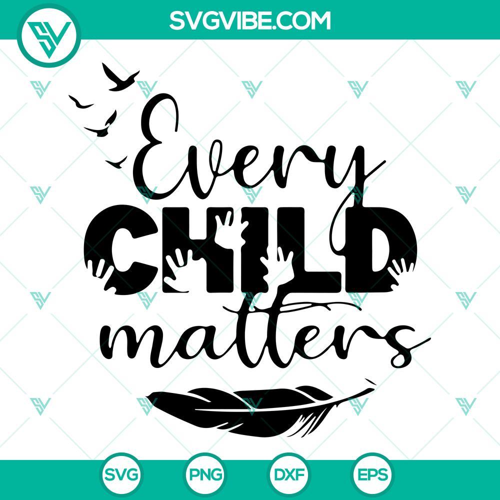 every child matters shirt svg png dxf eps cut files 3 mockup