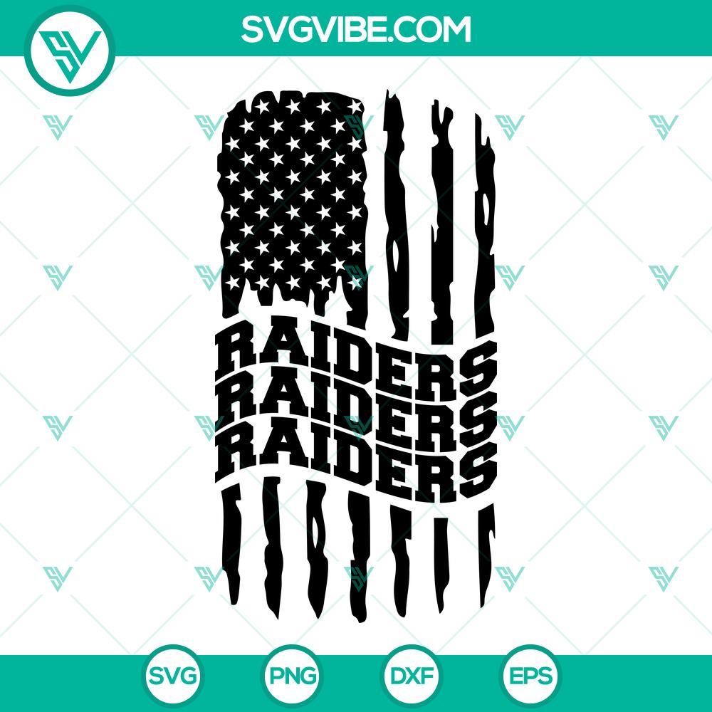 las vegas raiders american flag svg raiders football svg png dxf eps cut files 4 mockup