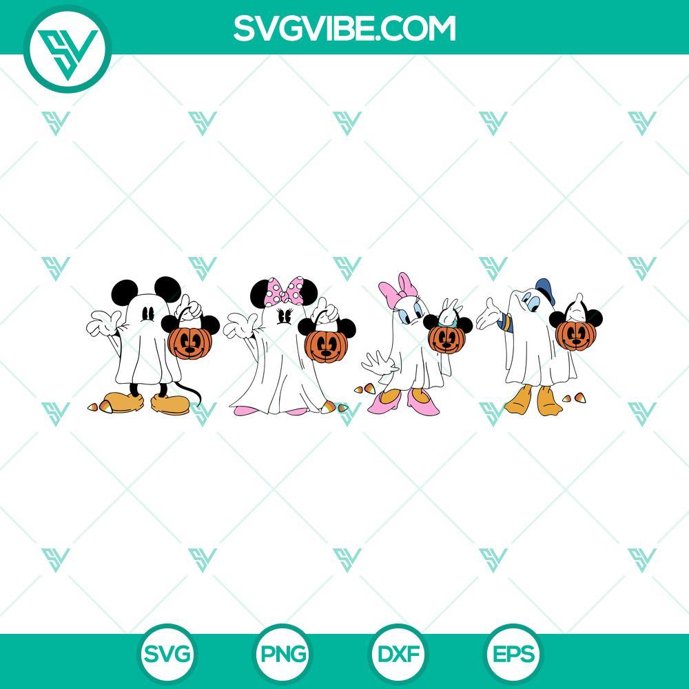 disney character ghost halloween costumes svg disney ghost halloween svg mickey and friends ghost svg 2 mockup