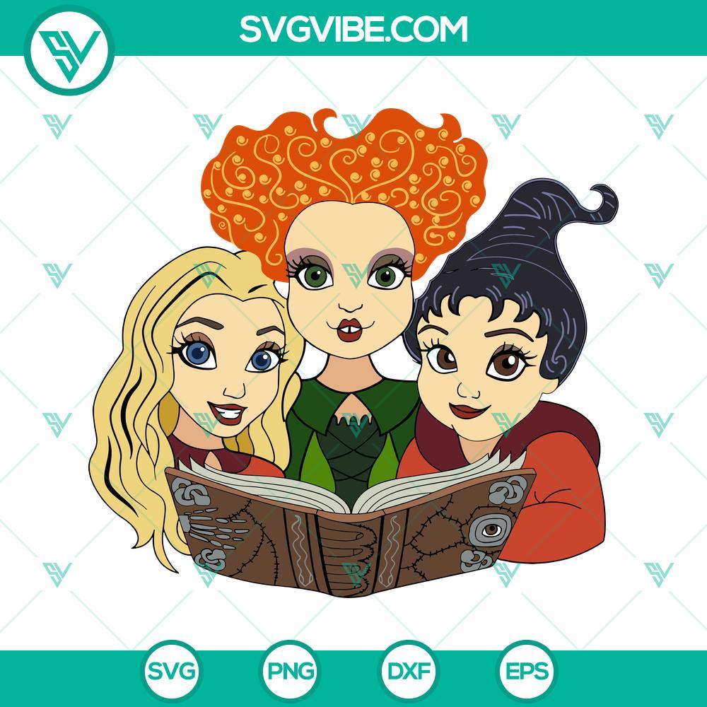 hocus pocus svg cut file sanderson sisters svg hocus pocus clipart cricut 5 mockup