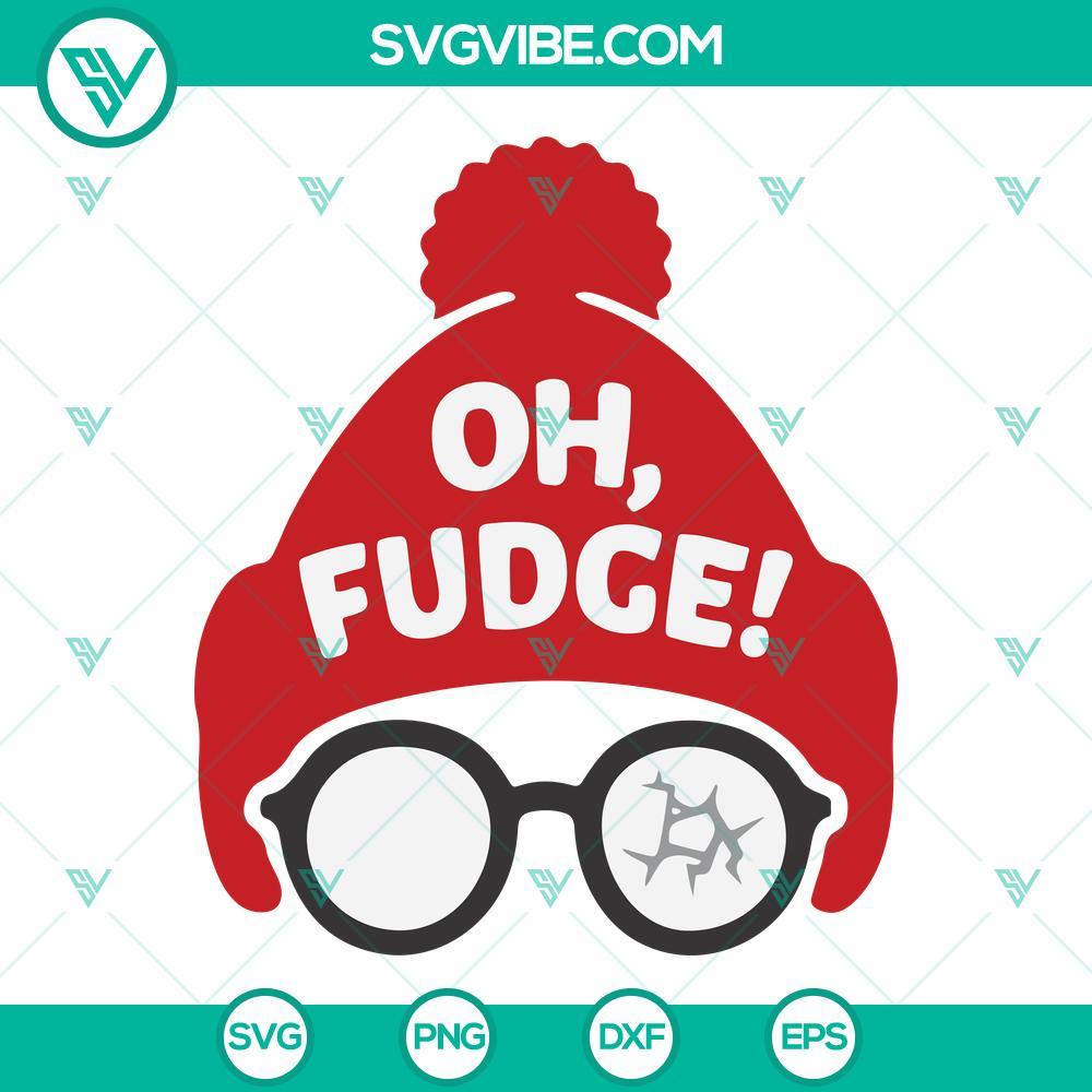 christmas oh fudge svg christmas story svg christmas svg png dxf eps digital download 8 mockup