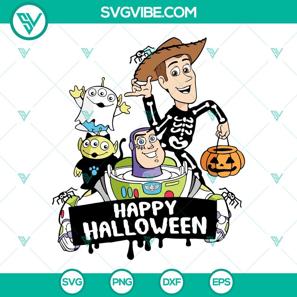 toy story happy halloween svg png dxf eps cut files for cricut silhouette 9 mockup