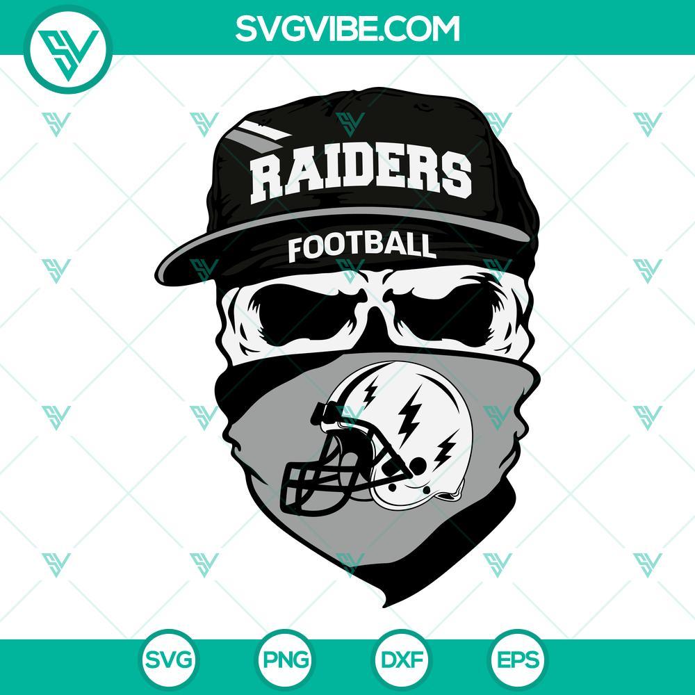 las vegas raiders skull svg raiders football svg png dxf eps cut files 6 mockup