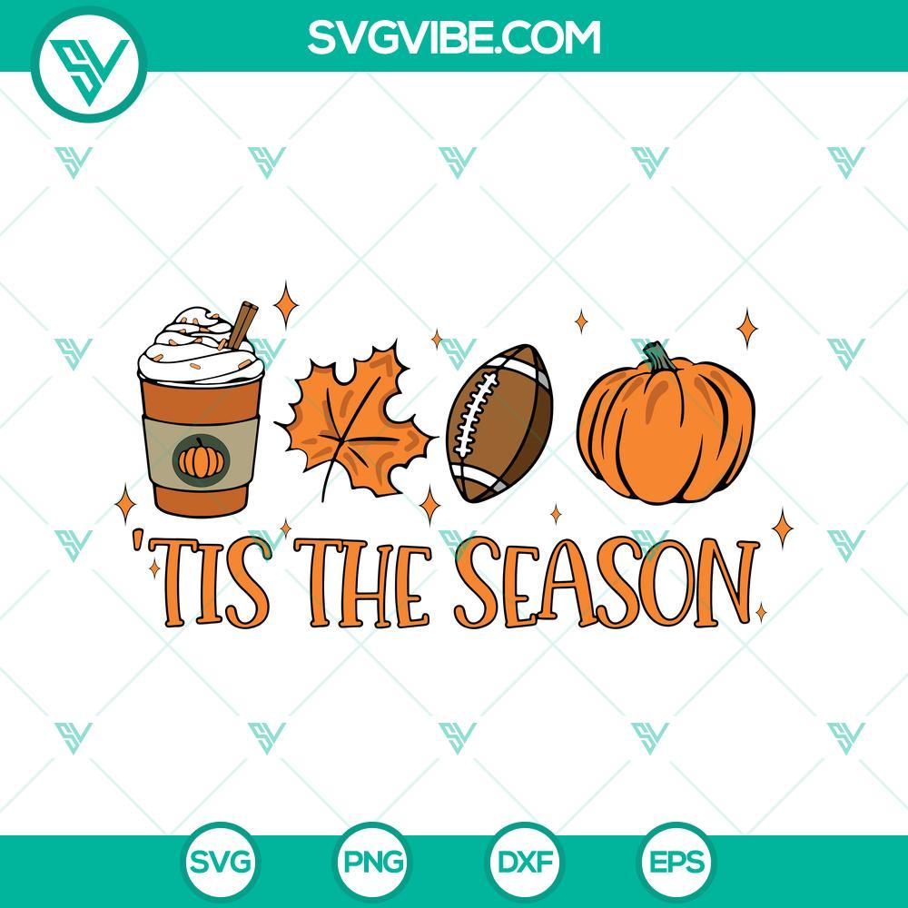 tis the season svg coffee fall football pumpkin svg football lover svg fall pumpkin svg fall yall svg 8 mockup