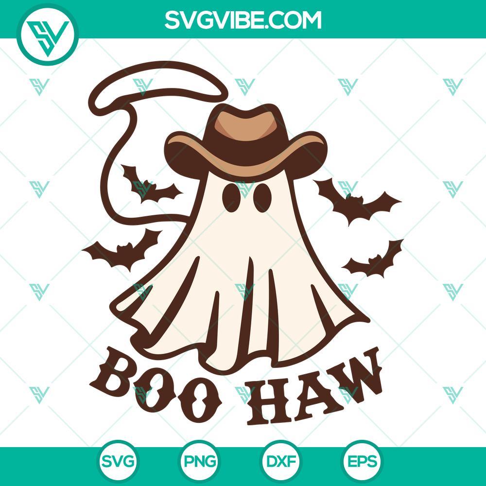 boo haw svg western ghost halloween svg vintage ghost halloween svg retro fall autumn ghost svg 10 mockup