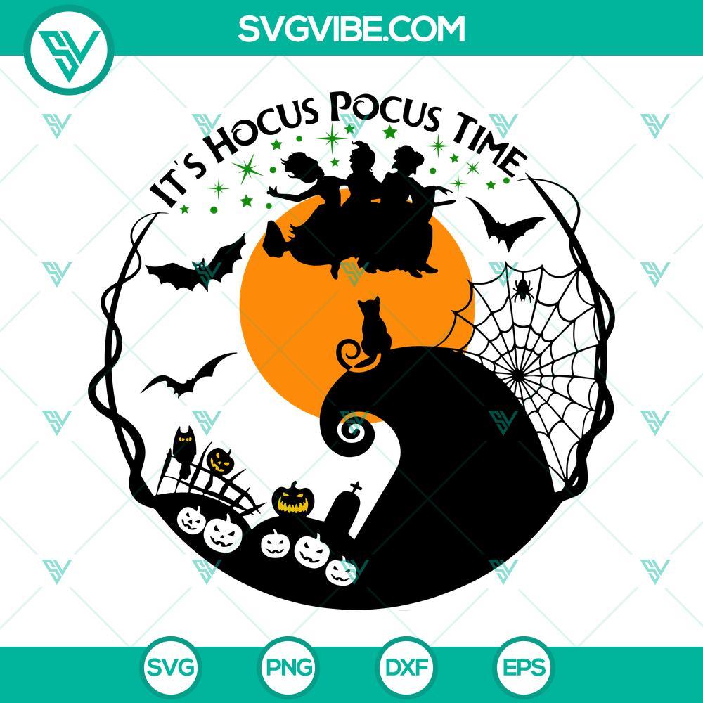 it s hocus pocus time svg halloween svg files sanderson sisters svg cricut silhouette 10 mockup