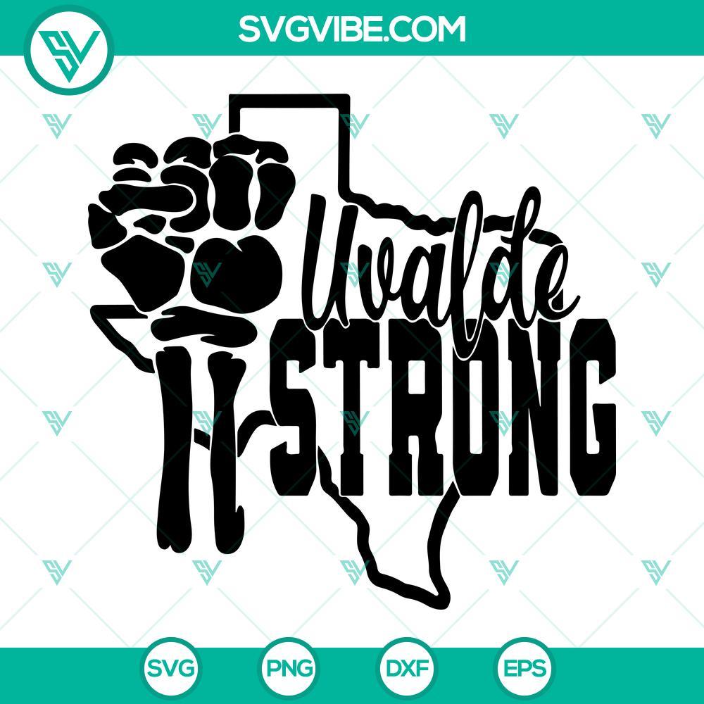 uvalde strong svg uvalde texas svg pray for uvalde svg png dxf eps cut files for cricut silhouette 9 mockup