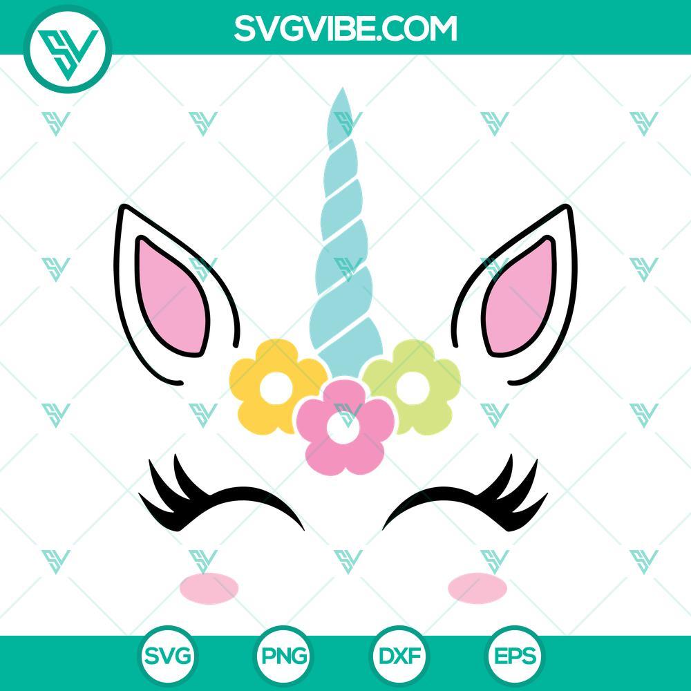 cute unicorn svg unicorn face svg unicorn head svg unicorn clipart vector 2 mockup