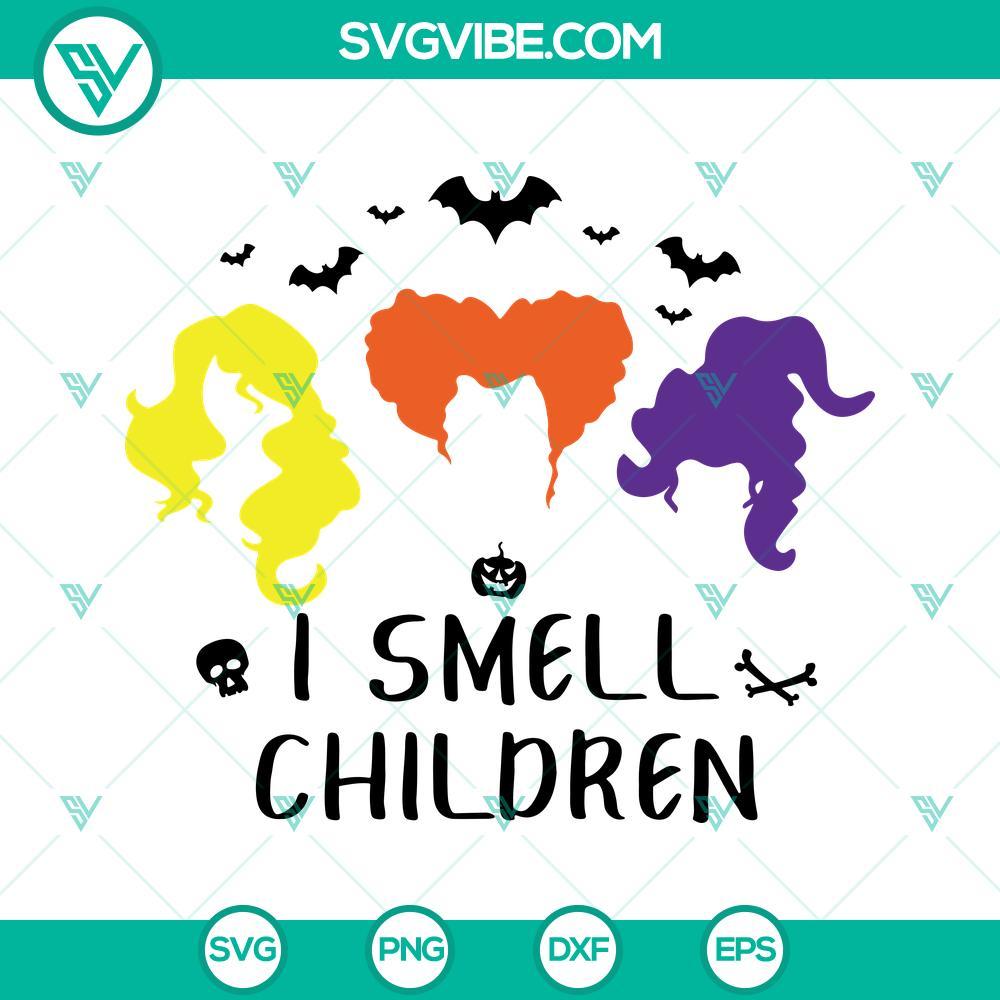 sanderson sisters i smell children svg hocus pocus svg halloween witches svg 7 mockup