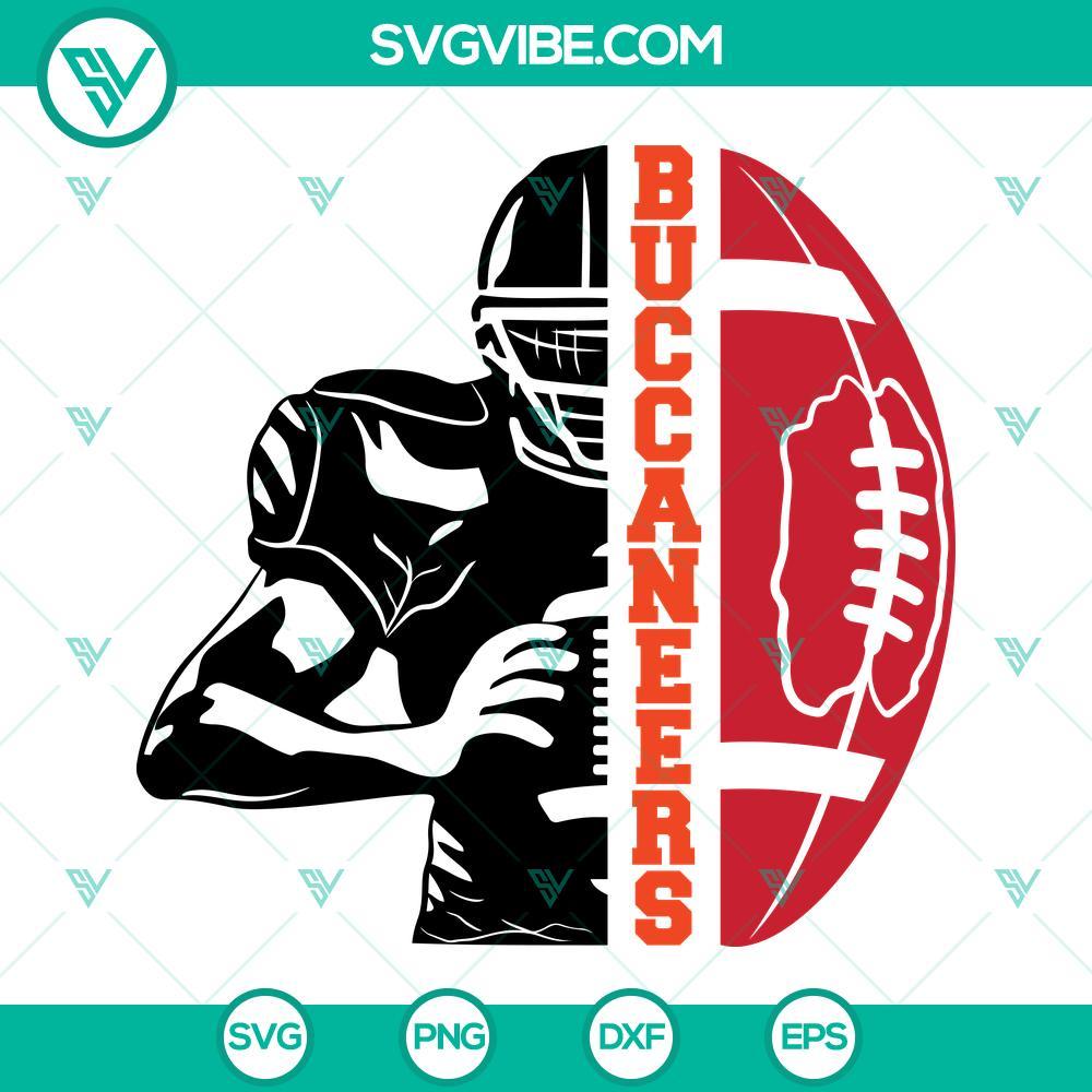 buccaneers football half player svg buccaneers team svg half football half player svg football season svg 8 mockup