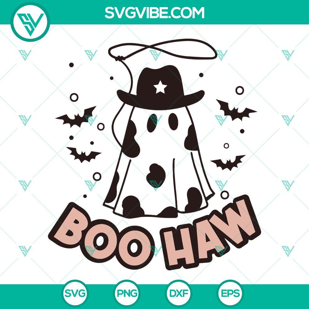 boo haw cowboy ghost svg western ghost halloween svg wild west halloween svg 9 mockup