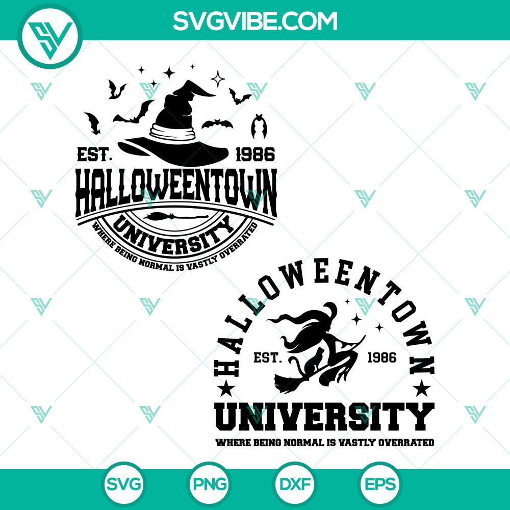 halloweentown university svg digital file halloweentown svg halloween svg cut files 4 mockup