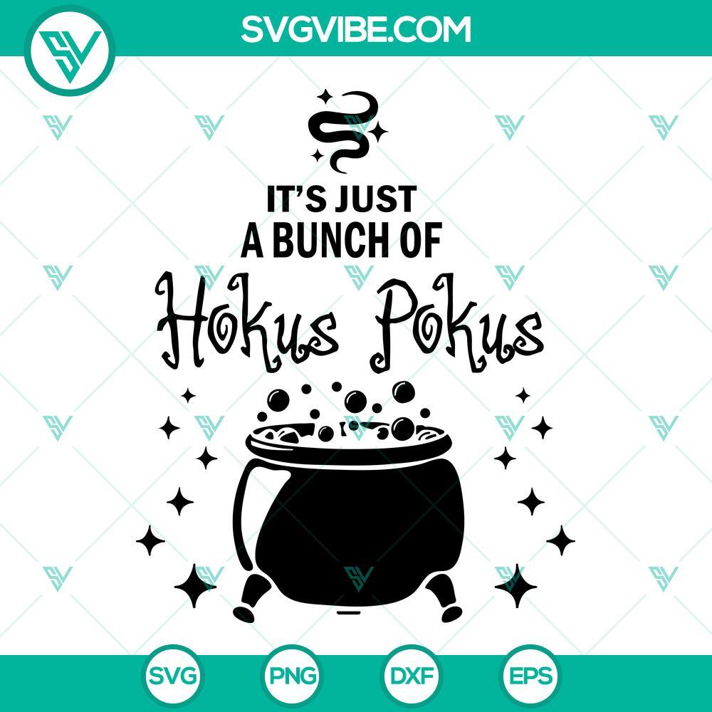 hokus pokus svg funny it s just a bunch of hocus pocus svg png dxf eps cricut 7 mockup