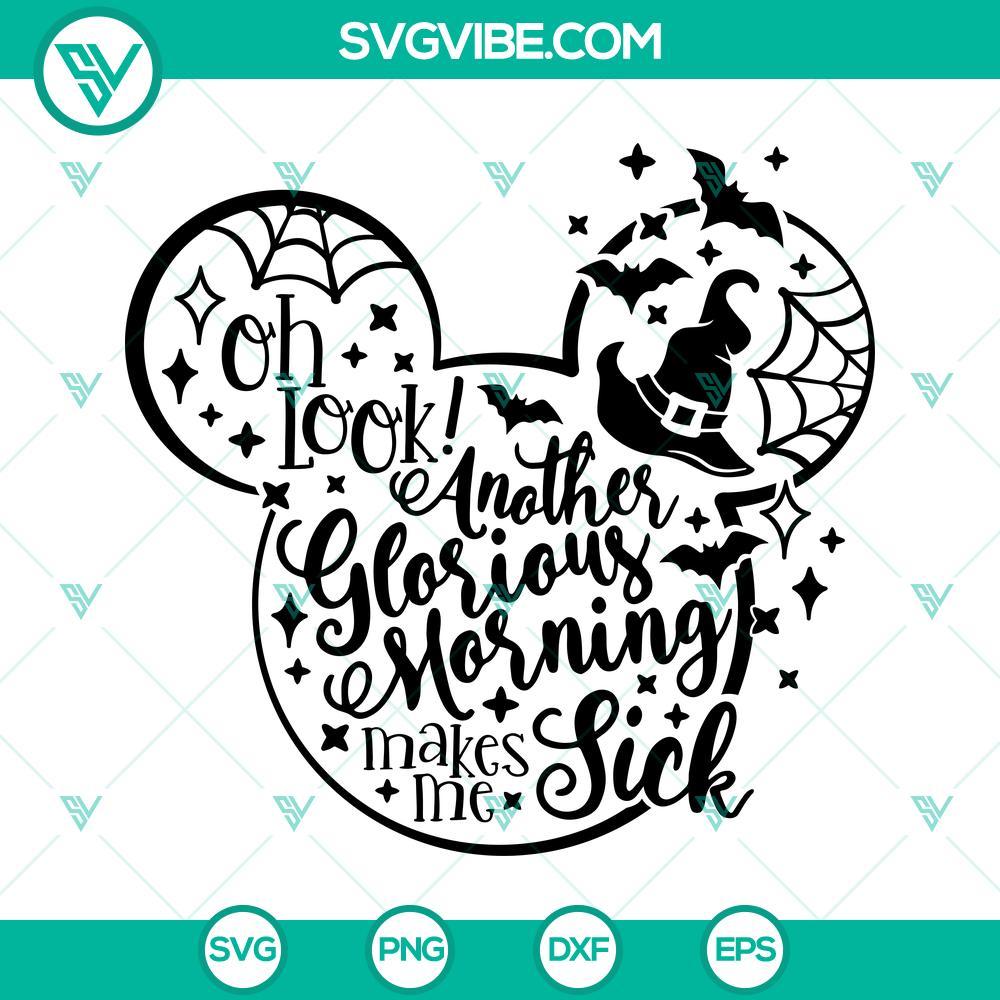 halloween mouse hocus pocus svg oh look another glorious morning makes me sick svg 1 mockup