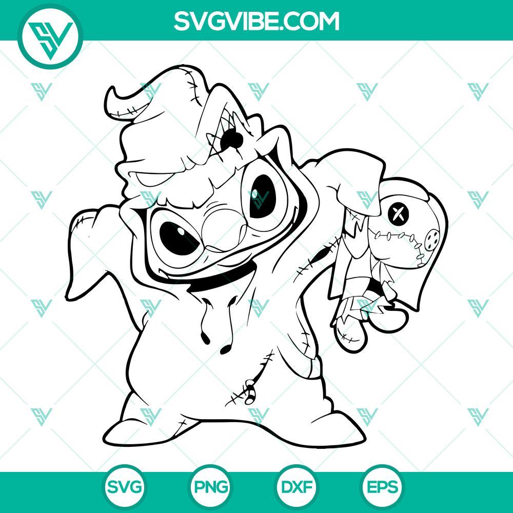 oogie boogie stitch halloween svg stitch svg oogie boogie stitch horror halloween svg 2 mockup