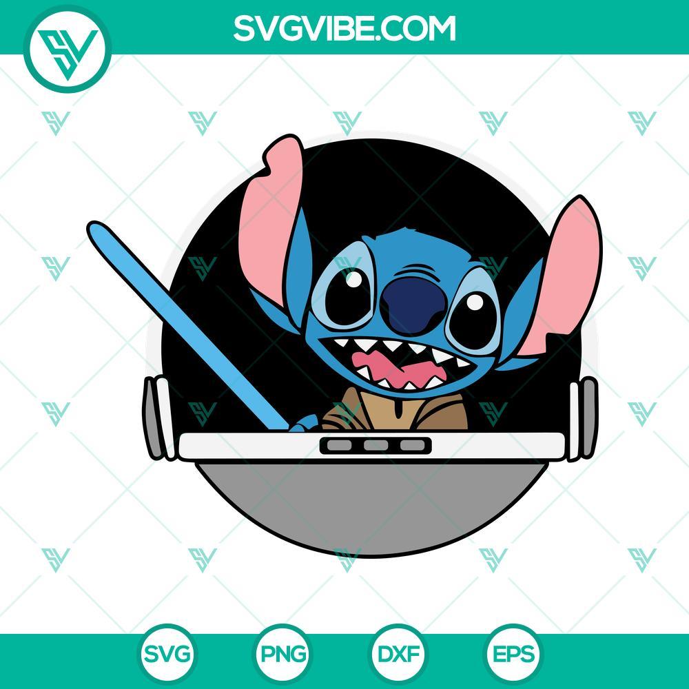 stitch star wars svg png dxf eps cut files for cricut silhouette 2 mockup