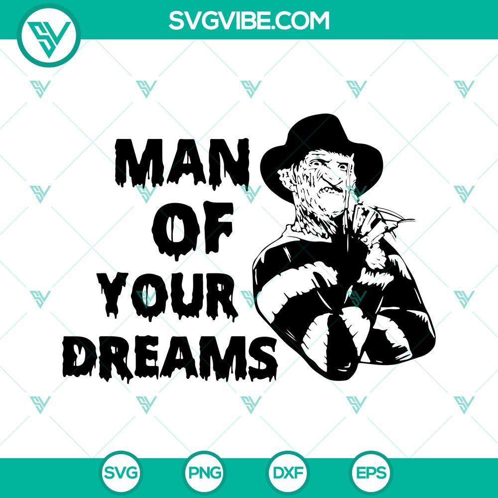 freddy krueger svg man of your dreams svg halloween svg 4 mockup