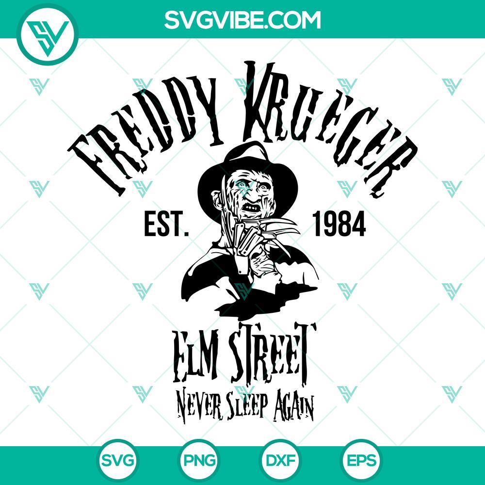 freddy krueger est 1984 svg elm street svg freddy krueger svg halloween svg horror character svg 2 mockup