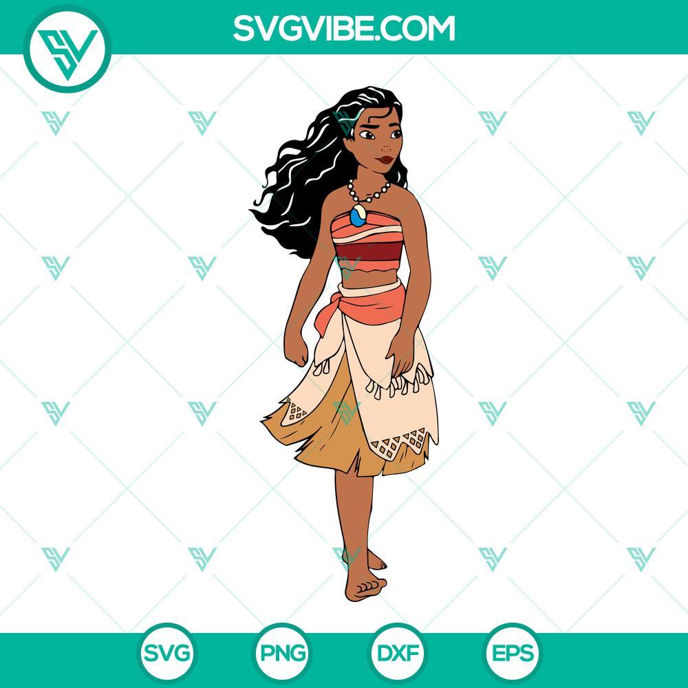 moana svg moana cut file moana cricut file disney princess svg cut file 3 mockup