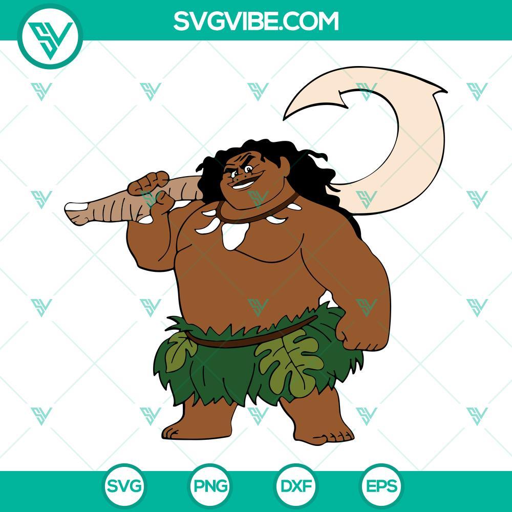 maui svg demigod svg moana svg moana cut file moana cricut file 7 mockup