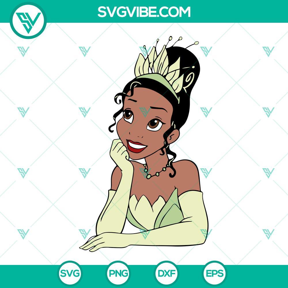 disney princess tiana svg princess and the frog svg tiana svg 9 mockup