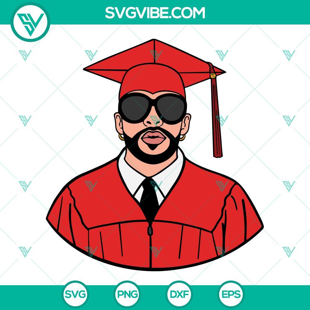 bad bunny graduation svg bundle bad bunny senior class of svg bad bunny school svg 1 mockup