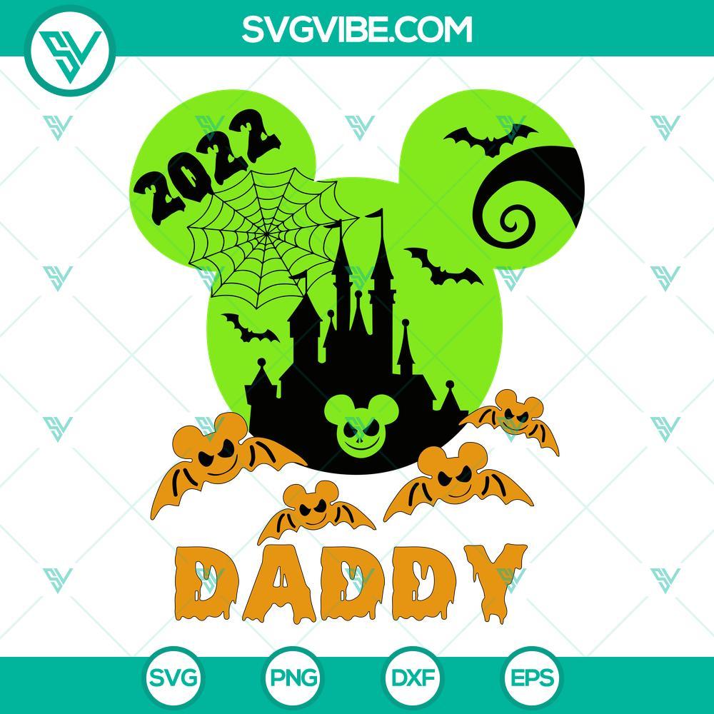 halloween daddy and mommy svg bundle disney happy halloween 2022 svg mickey jack skellington svg 3 mockup