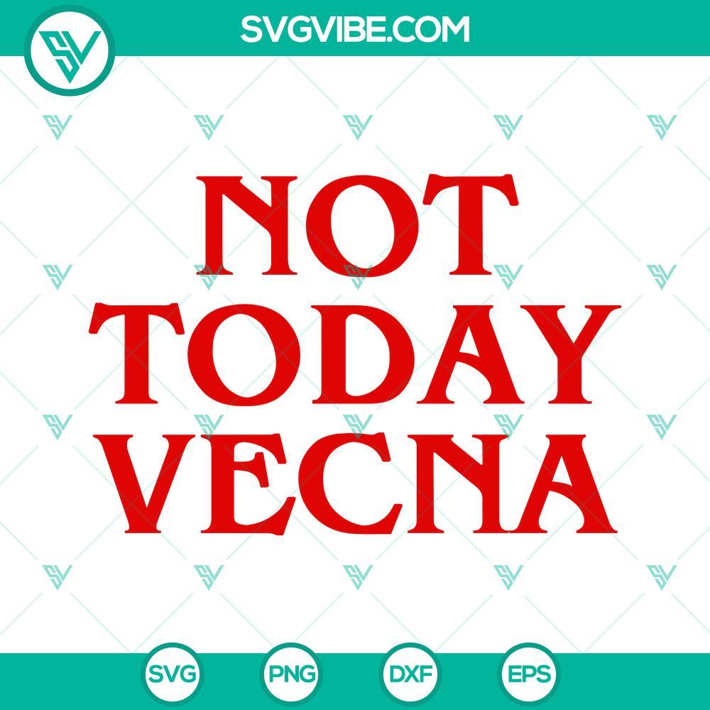 not today vecna svg stranger things season 4 svg vecna svg 9 mockup