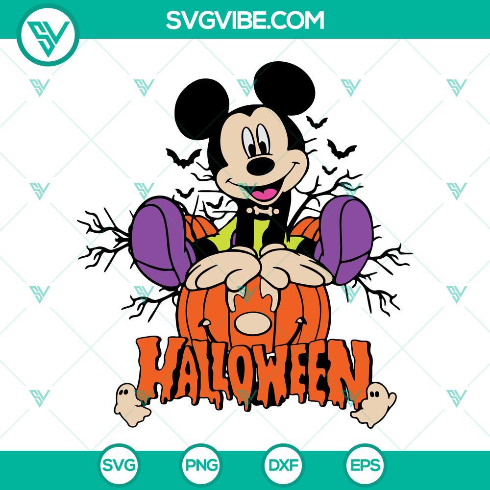 mickey halloween svg mickey pumpkins svg disney mickey halloween svg png dxf eps cricut 9 mockup