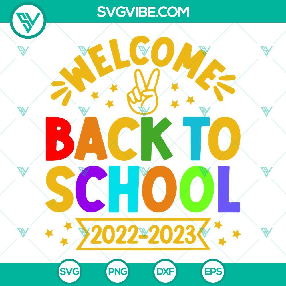 welcome back to school 2022 2023 svg first day of school svg 1st day of school svg 7 mockup